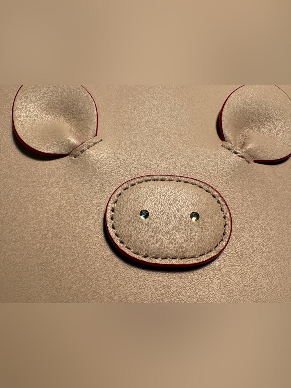 kate spade Pink Pig Zip Pouch Wristlet - Picture 4 of 8